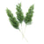 Naturtro kunstig grønn gren (5 stk)