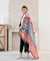 Etnisk teppe / sengeteppe av bomull (160x220 cm)  Alara